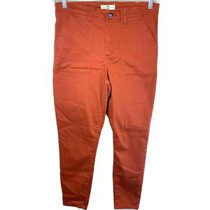 Mason and Belle fall style pant pants burnt orange size 10 ten